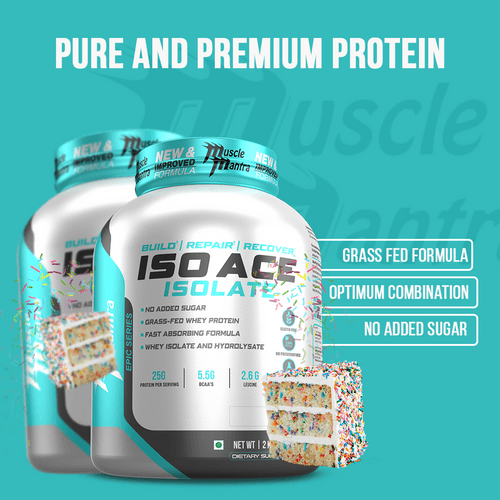 Muscle Mantra Epic Series ISO ACE ISOLATE For Build | Repair | Recovery