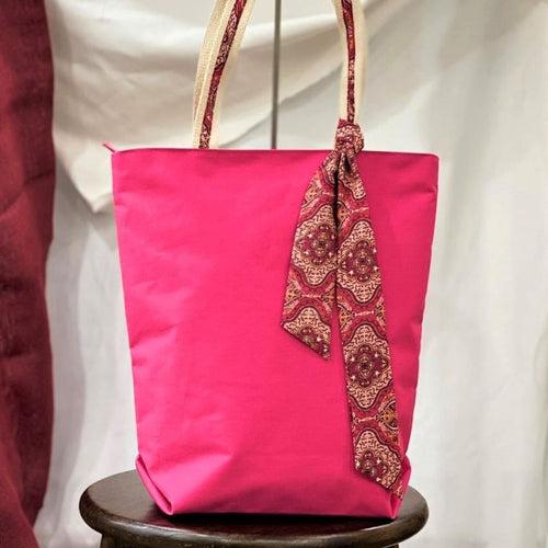 Boho Book Totes Pink