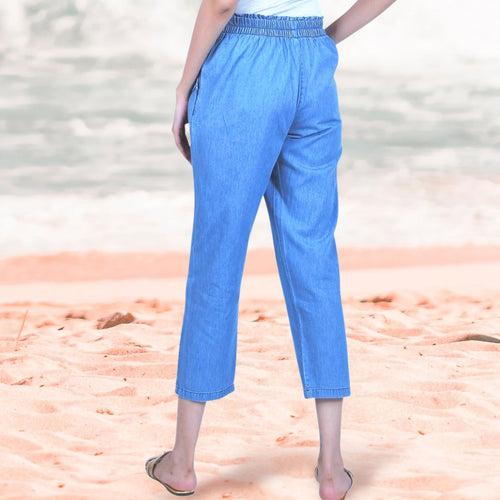 Denim Ankle Length Trouser