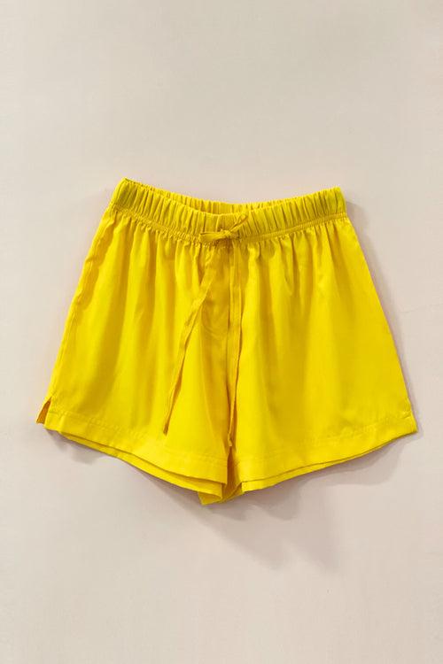 Women's Crepe Shorts Combo (Pack of 2) - Brooklyn Yellow