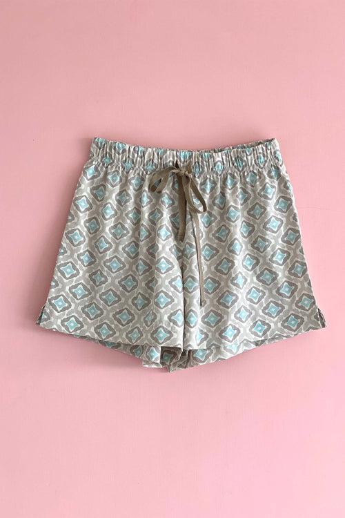 Women's Crepe Shorts Combo (Pack of 2) - WGS & Gray