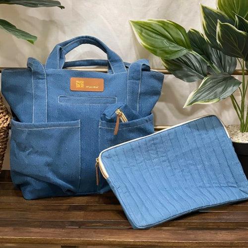 The Denim Office Bag