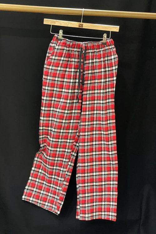 Women's Plaids Flannel Pyjama