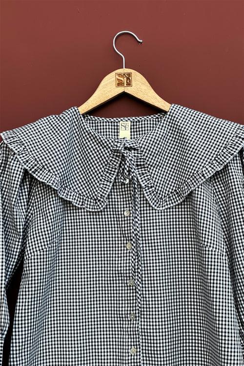 Women's Gingham Checks Top