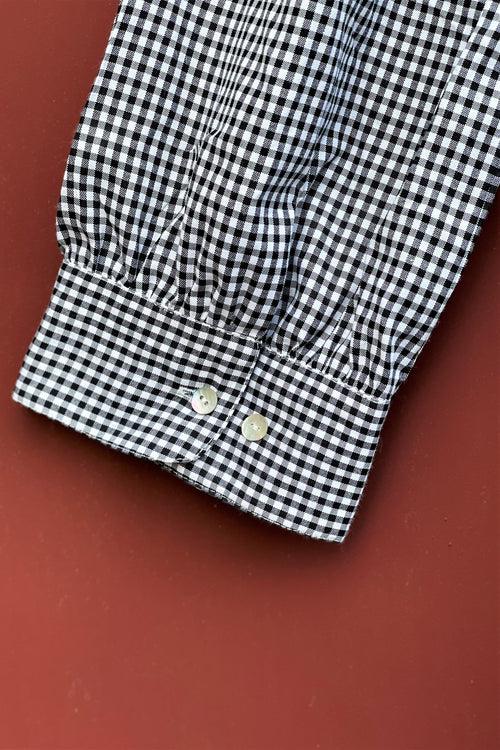 Women's Gingham Checks Top