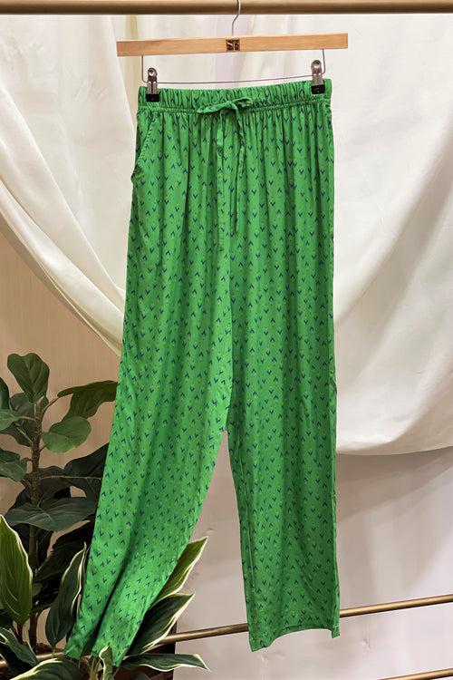 Women's Kaftan Co-Ord Set - Cove Green