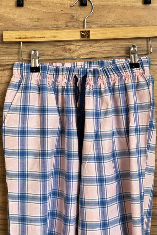 Women's Plaids Flannel Pyjama