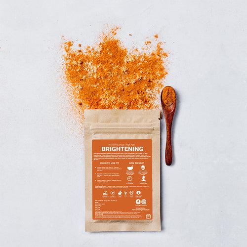 Brightening Face Pack - Turmeric + Tomato - Single Pack