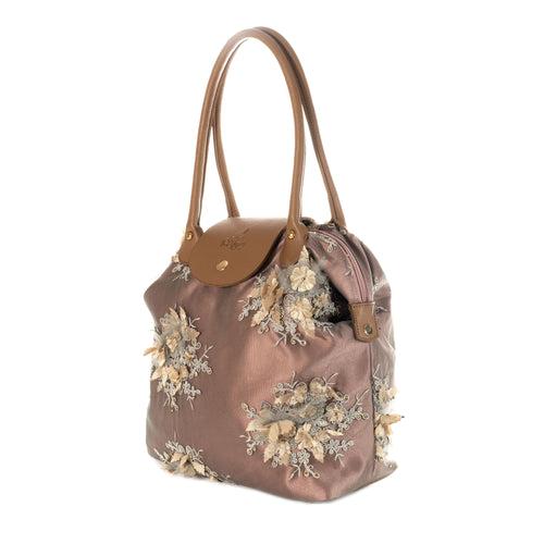 Pink Bouquet | Lace Bag