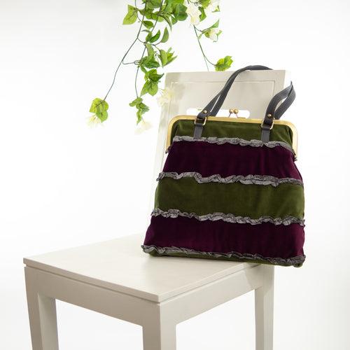 Purple Forest | Boho Frill Bag