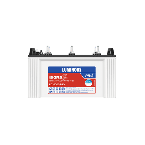 Luminous inverter battery rc 16000 pro 135 ah