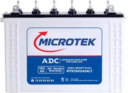 Microtek inverter battery 150 ah mtk1502424lt