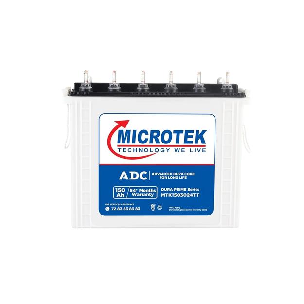 Microtek inverter battery 150 ah mtk1503024tt