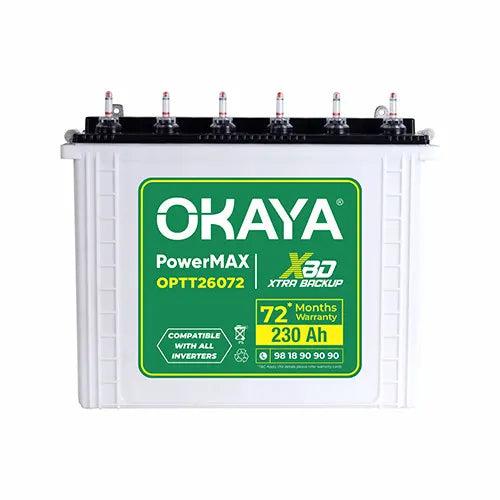 Okaya inverter battery 230 ah optt26072