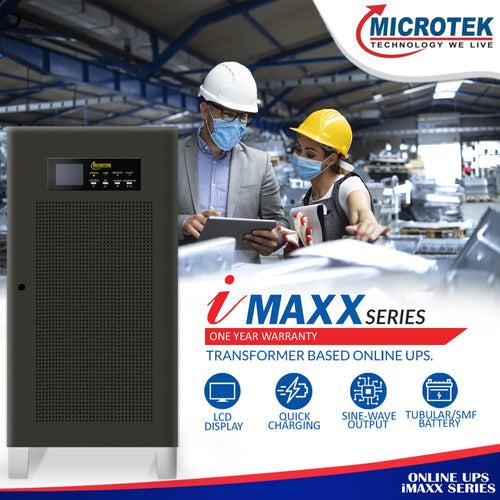 Microtek Online ups 15 kva 3 Phase In 1 Phase Out with isolation