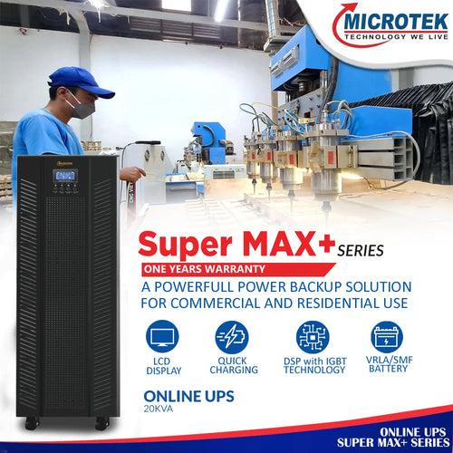 Microtek Online ups 20 kva Super Max+ Series 3 Phase In 3 Phase Out