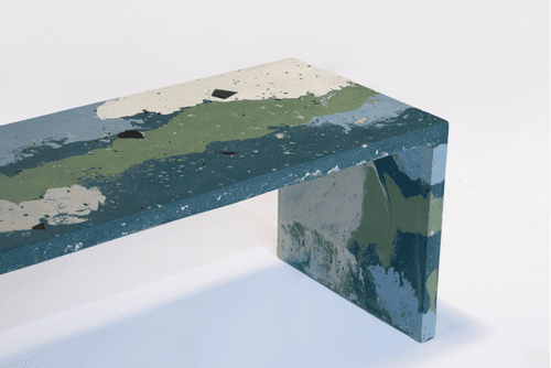 Terrazzo Bench