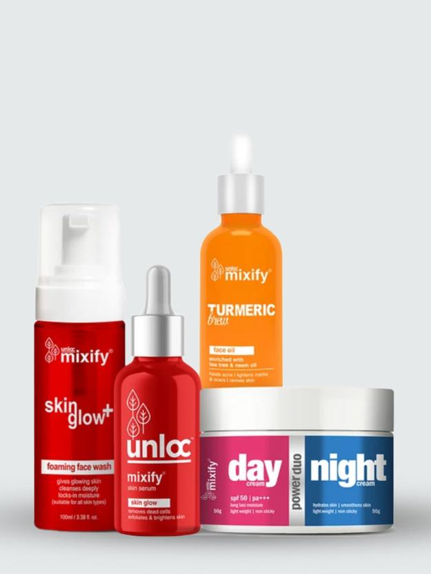 Unloc Mixify Dry Skincare Regime Combo