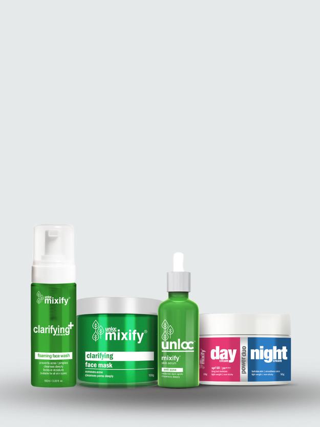 Unloc Mixify Mega Anti Acne Combo