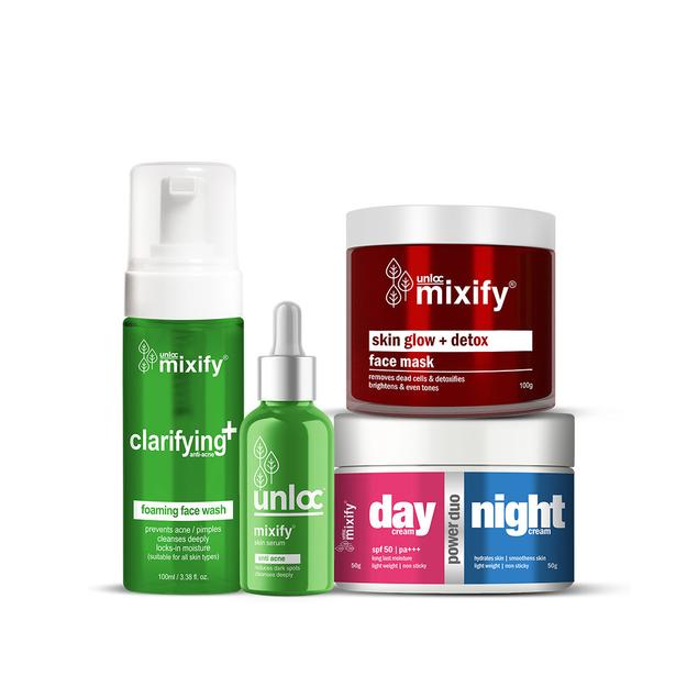 Unloc Mixify Oily Skincare Regime Combo