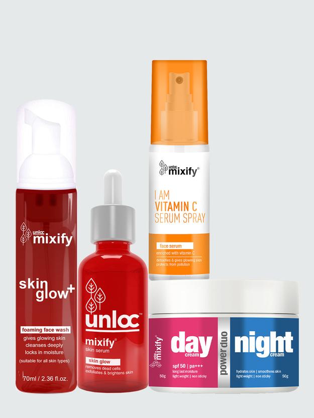 Unloc Mixify Normal Skincare Regime Combo