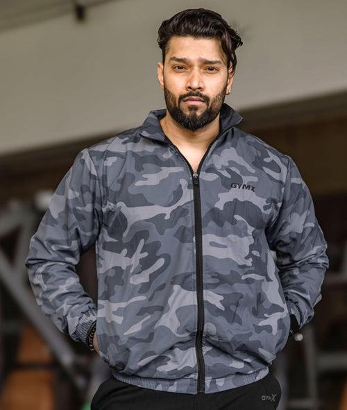 Combat Camo GymX Windcheaters: Seal Blue