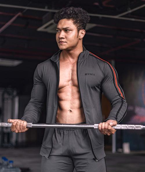 Genesis GymX Jacket: Carbon Grey