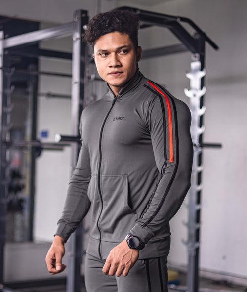 Genesis GymX Jacket: Carbon Grey