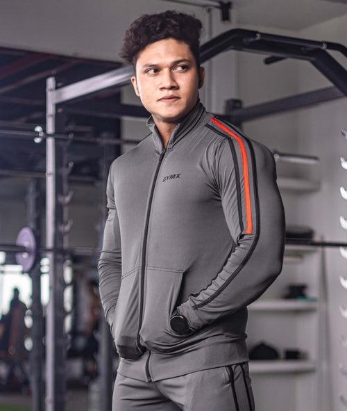 Genesis GymX Jacket: Carbon Grey