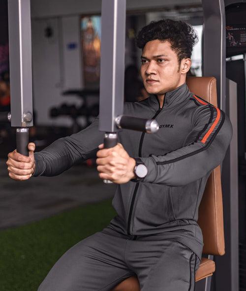 Genesis GymX Jacket: Carbon Grey