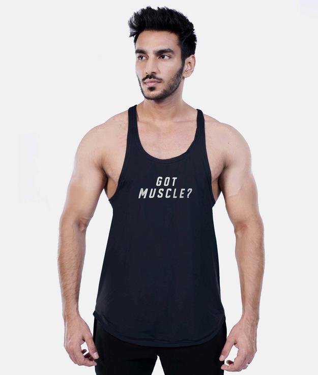 Got Muscle Stringer Blue - Sale