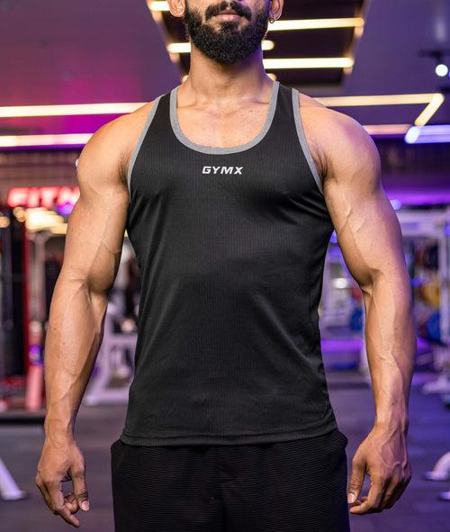 Big Boy Active GymX Tank- Black