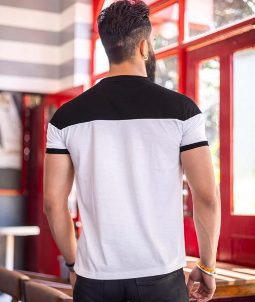 Lifestyle GymX Tee: Black & White