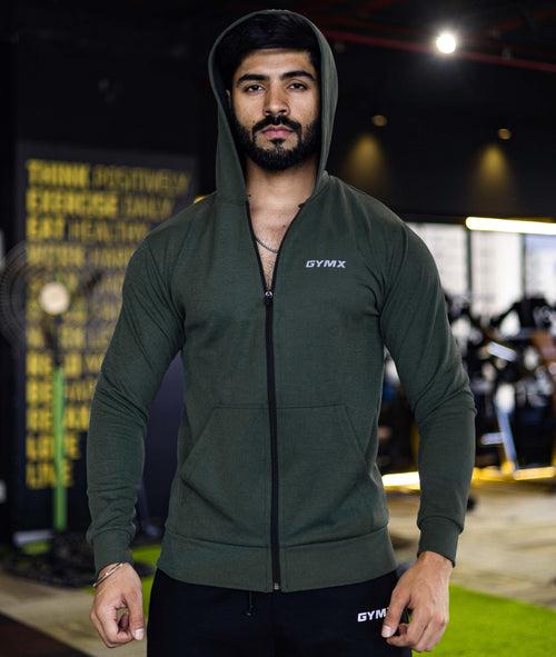 On A Mission: British Green GymX Hoodie - Sale