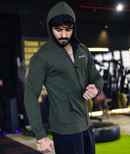 On A Mission: British Green GymX Hoodie - Sale