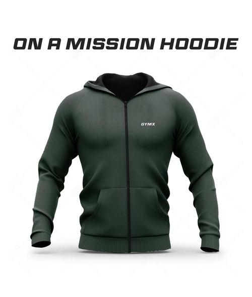 On A Mission: British Green GymX Hoodie