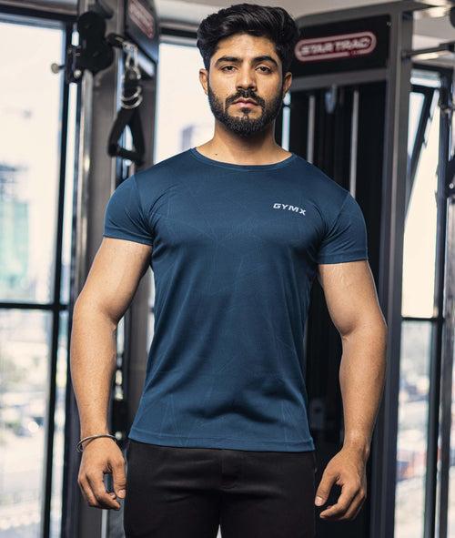 Speed GymX Tee: Airforce Blue