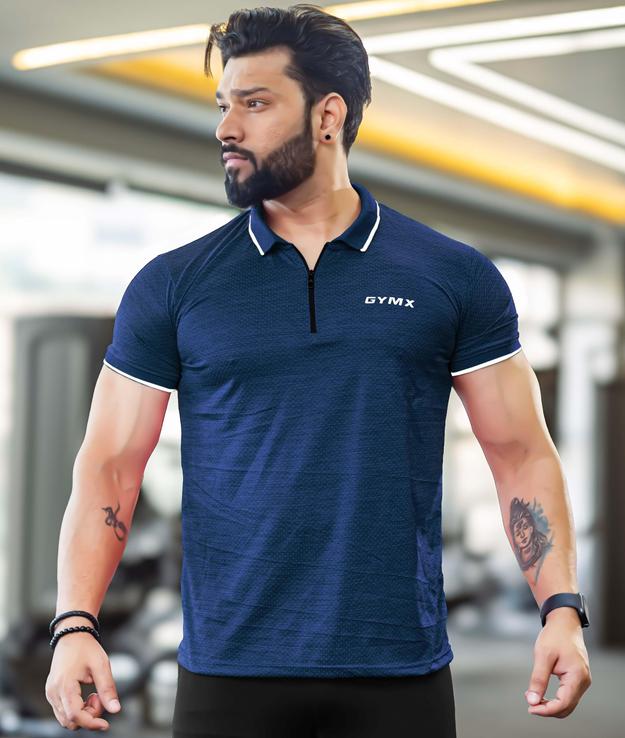 Edge GymX Polos- Active Blue