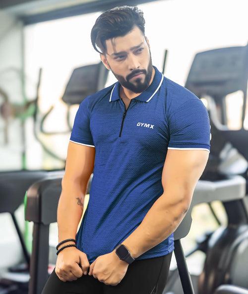 Edge GymX Polos- Active Blue