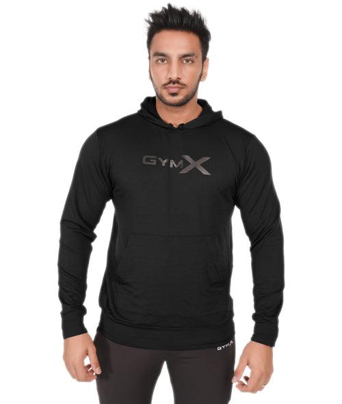 Jet Black GymX Bold Pullover - Sale