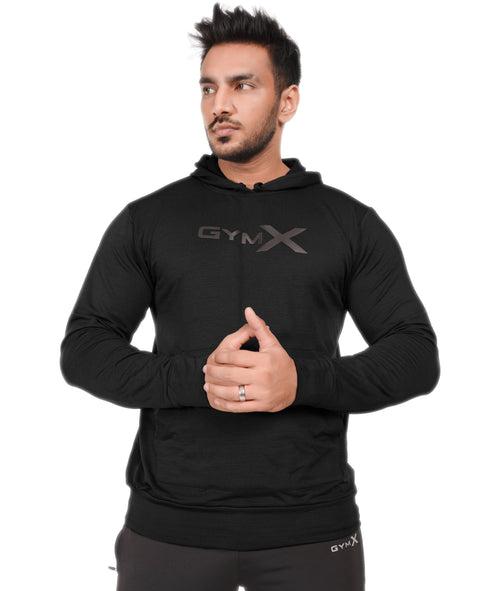 Jet Black GymX Bold Pullover - Sale