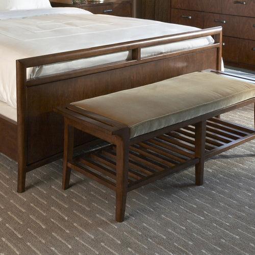 Teak Wood European Bed Set - Figeac