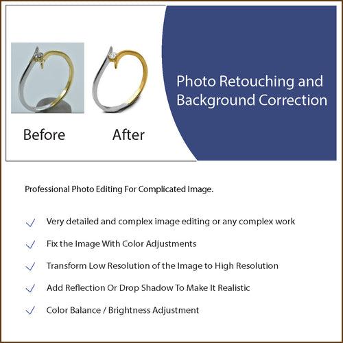 Photo Retouching & Background Correction