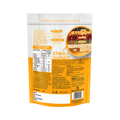 Millet Muesli - Fruit & Nut 500g + Millet Granola - Honey & Nut 400g | 900g