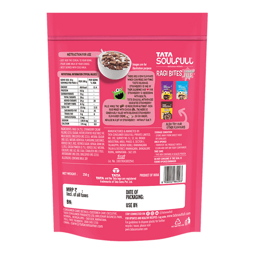 Ragi Bites - Strawberry Fills | 250g