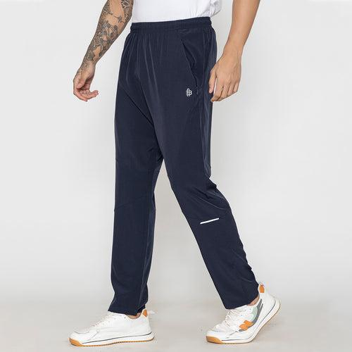 Men's Solid Trackpant- Navy Blue