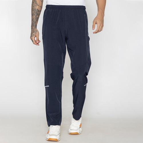 Men's Solid Trackpant- Navy Blue