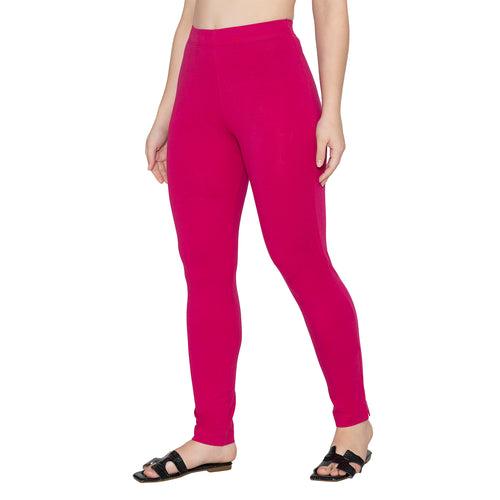 Women Soft Cotton Kurti Pant - Fuchsia