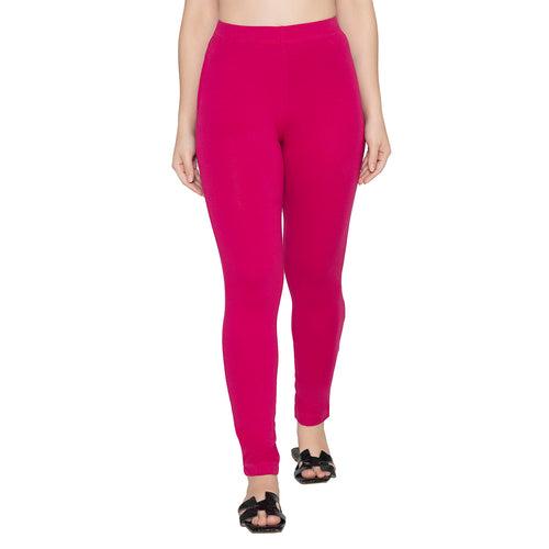 Women Soft Cotton Kurti Pant - Fuchsia