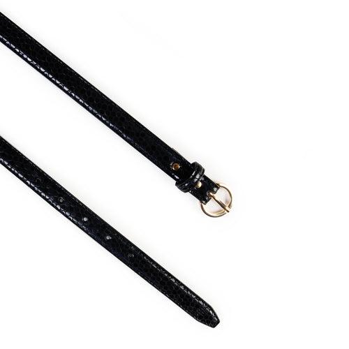 Women Textured Casual  Belt - Black